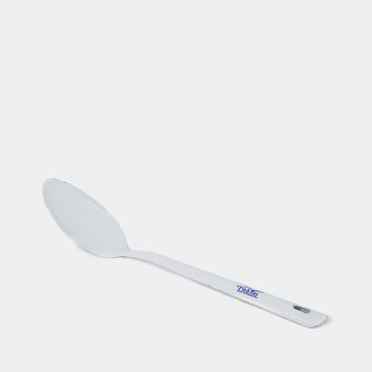 White Enamel Spoon 30cm
