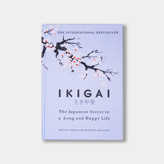 Hardback book - Ikigai: The Japanese Secret to a Long and Happy life by Hector Garcia and Francesc Miralles
